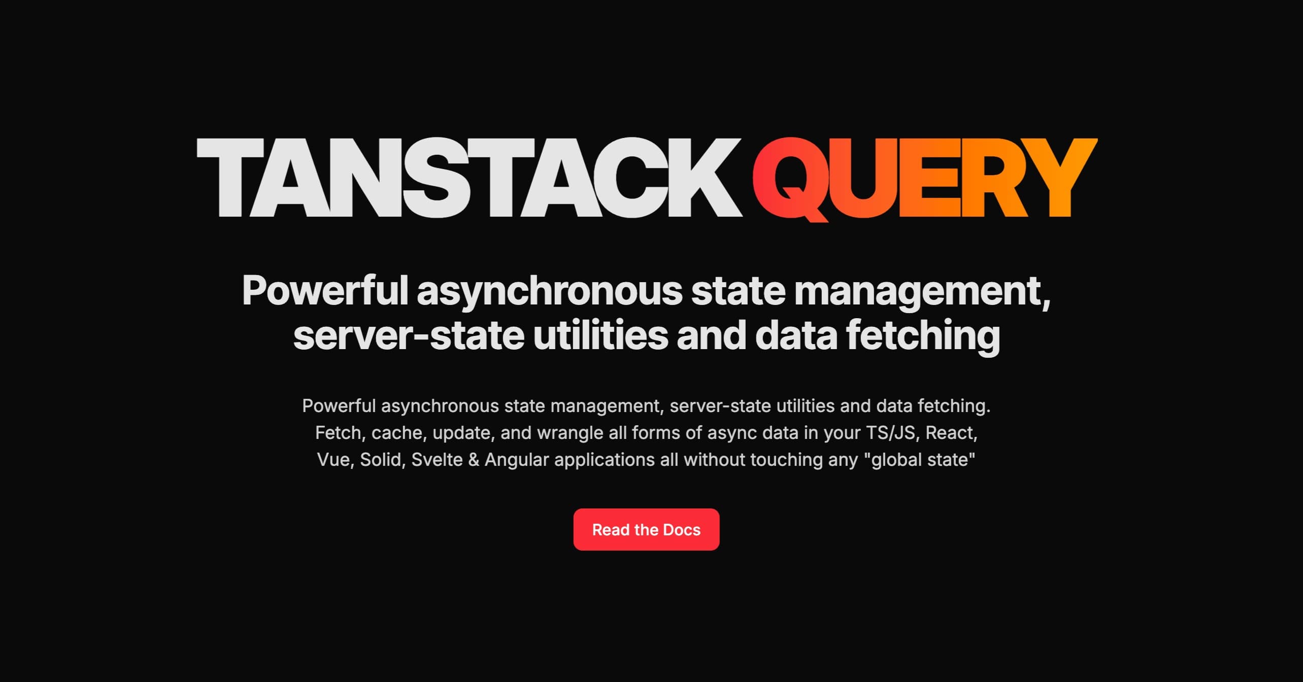 TanStack Query — যেকোনো Async কাজের জন্য আপনার সেরা অস্ত্র
